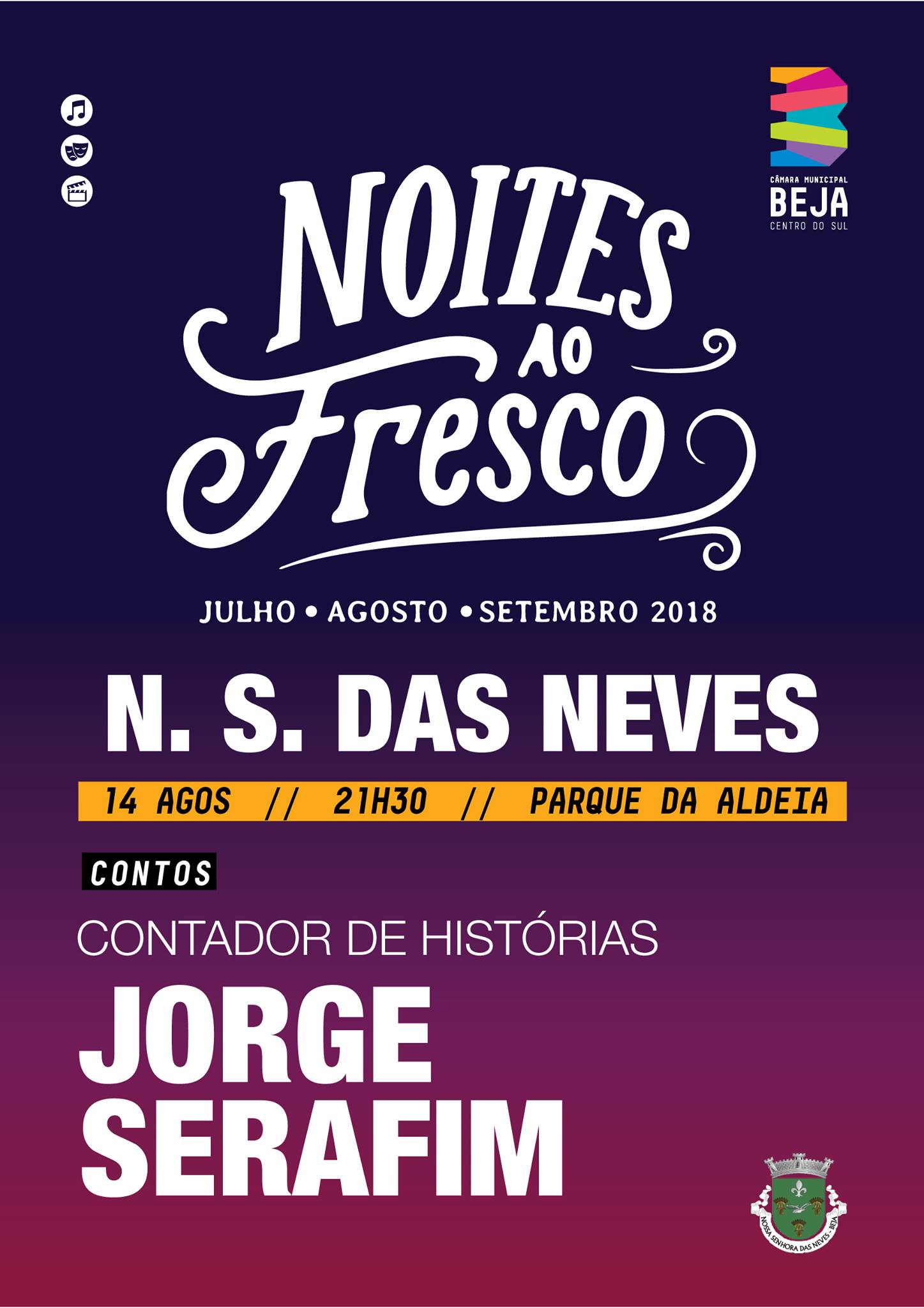 Noites ao Fresco - Agosto