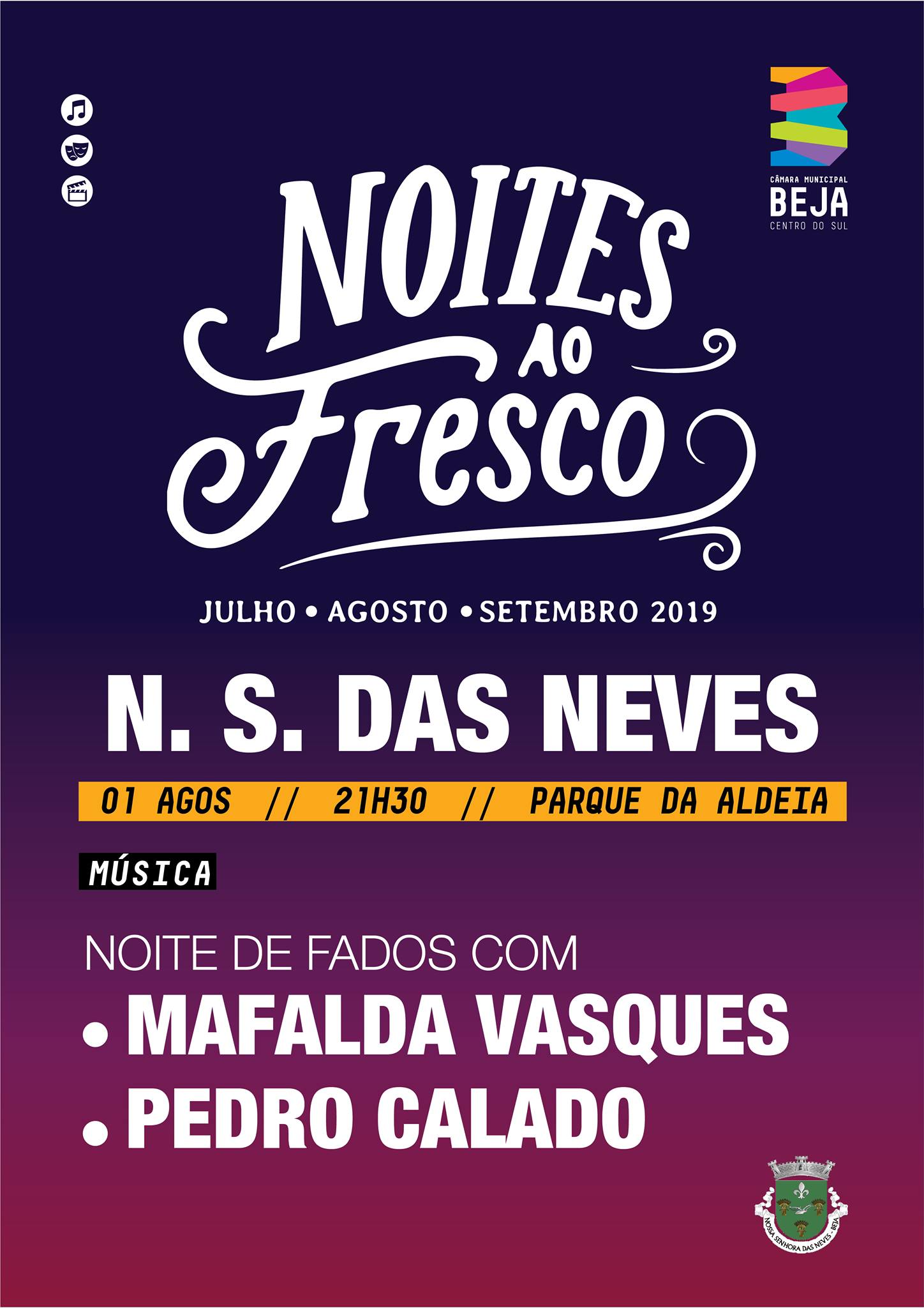 Noites ao Fresco - 01/08/2019