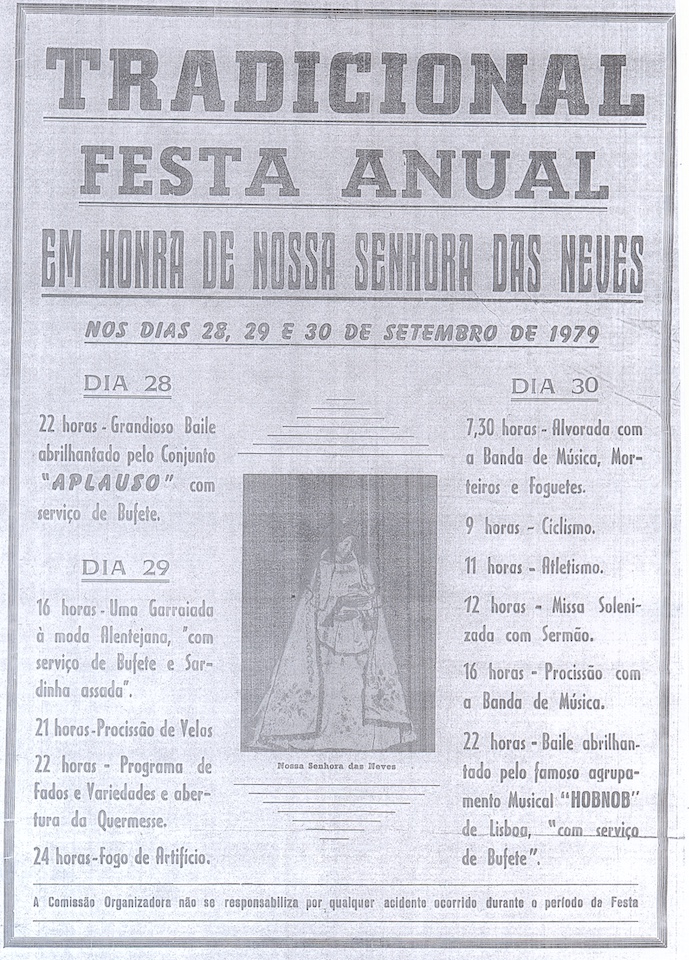 Festas de Nossa Senhora das Neves