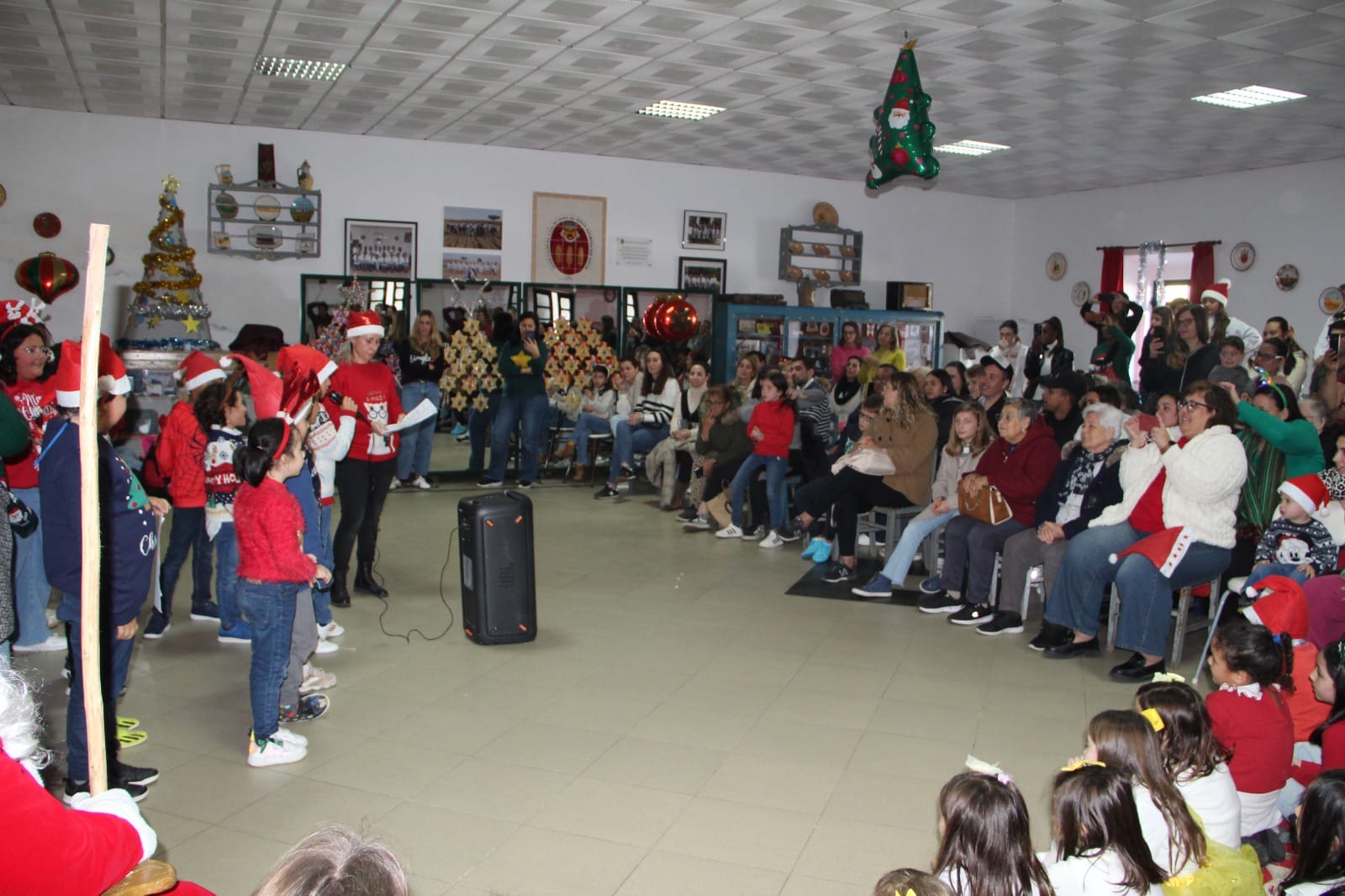 Visita dos Pais Natal Motard à Escola