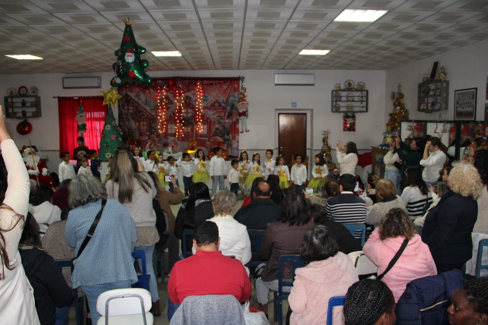 Visita dos Pais Natal Motard à Escola