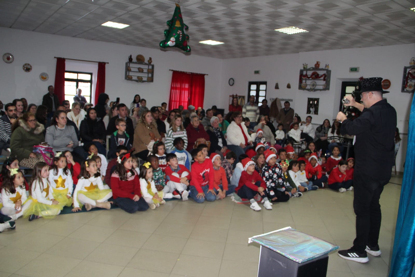 Visita dos Pais Natal Motard à Escola