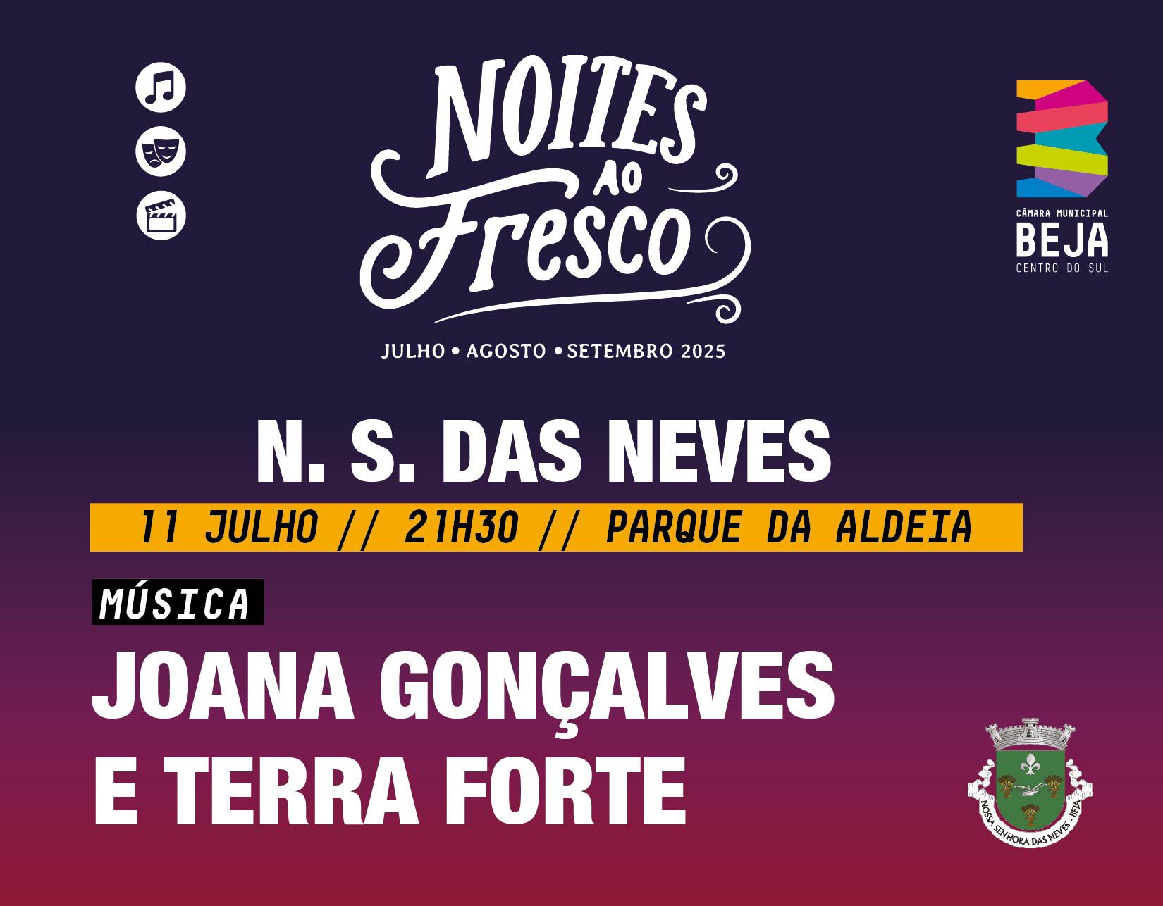 Noites Ao Fresco - 11 de Julho de 2025