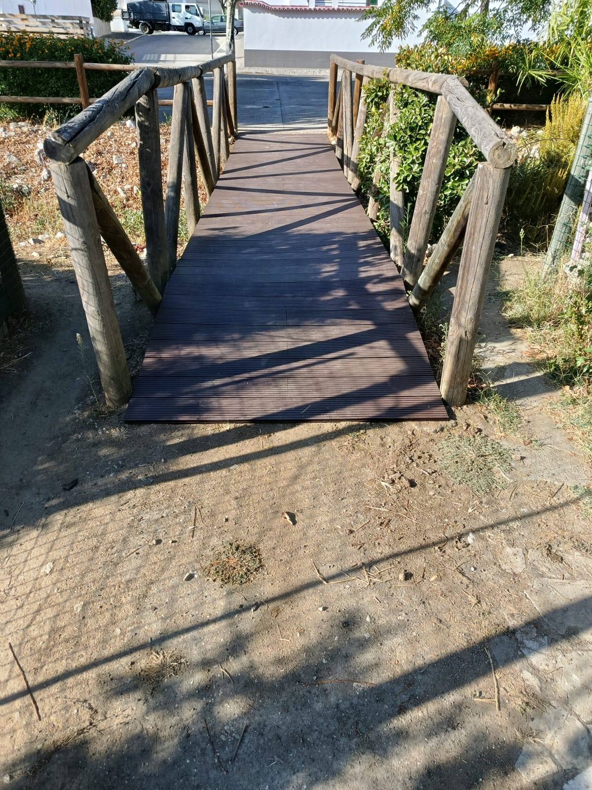 Substituição do Pavimento da Ponte de Acesso às Hortas Comunitárias