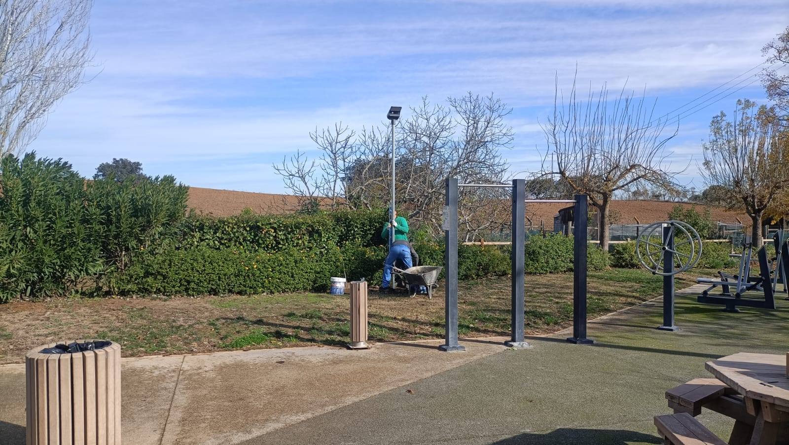 Iluminação do Parque da Aldeia