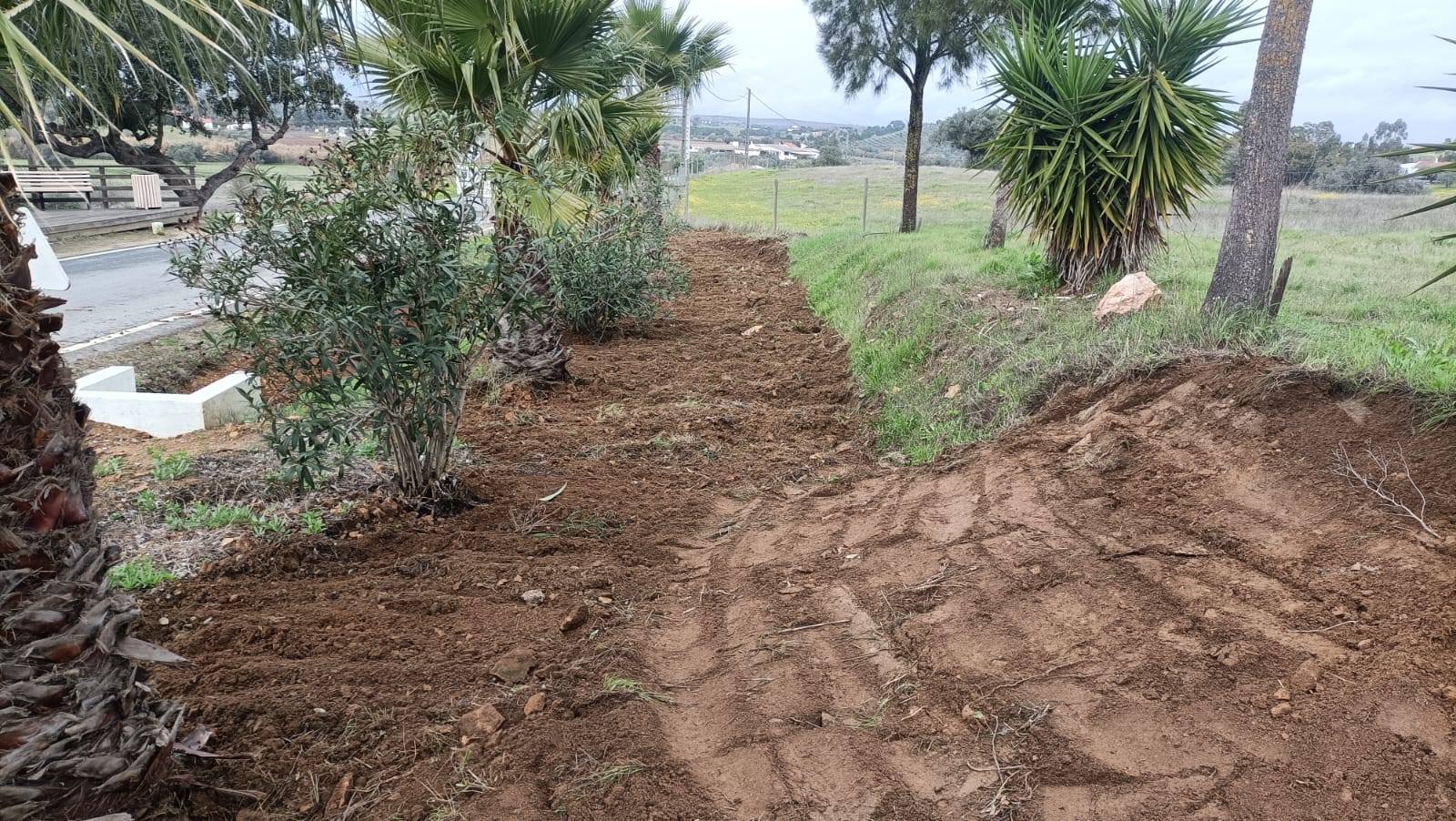 Trabalhos de Limpeza de Valas, Linhas de Água e Bermas das Estradas