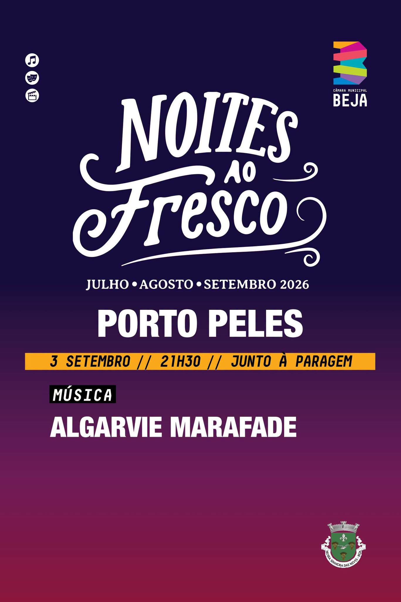 As Noites ao Fresco 2026 Caminham para a Reta Final