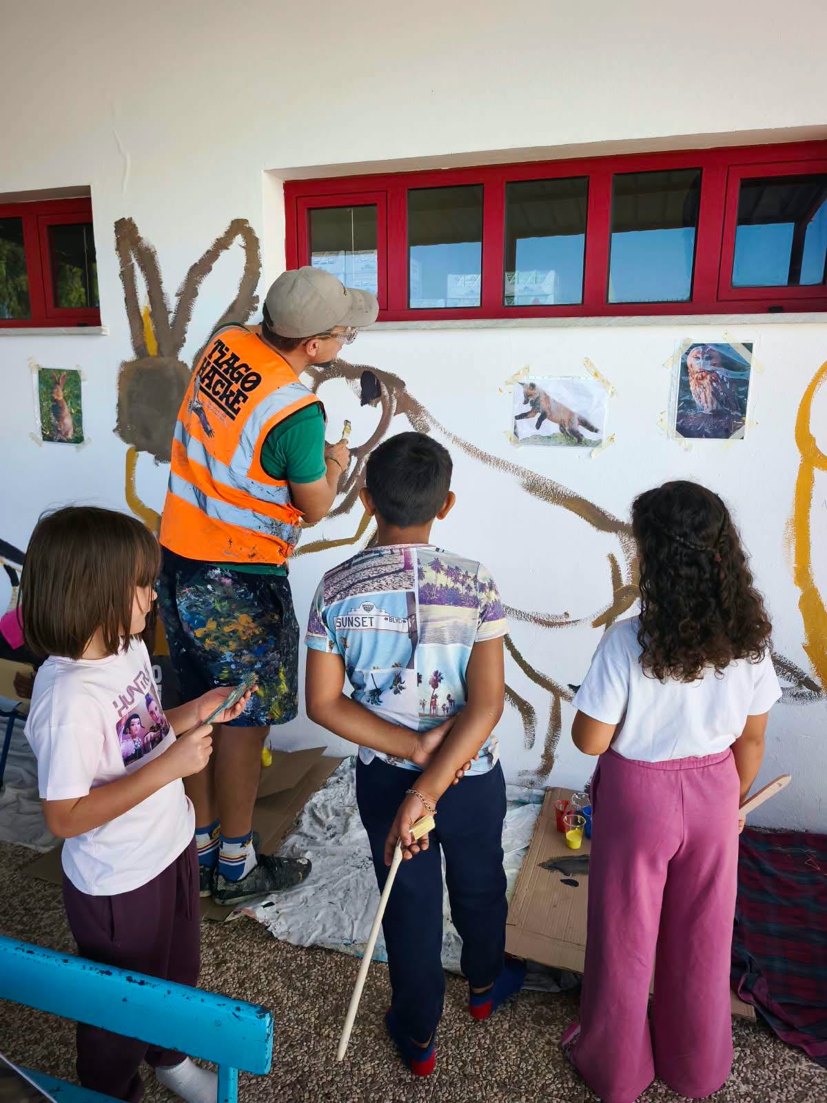 Escola das Neves Ganhou um Novo Colorido